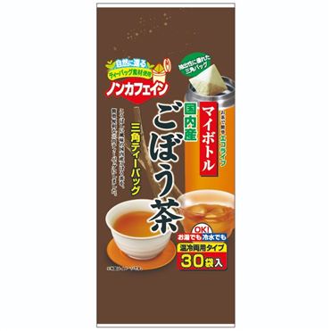 おうちでイオン イオンネットスーパー 日本茶販売 マイボトル用国産ごぼう茶テトラティーバッ 60g 30袋