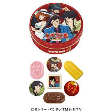 おうちでイオン イオンネットスーパー ルパン ルパン三世 チョコ缶 7個入 ハート おうちでイオン イオンネットスーパー ルパン ルパン三世 チョコ缶 7個入 ハート