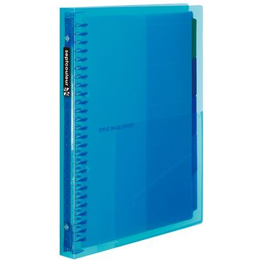 おうちでイオン イオンネットスーパー マルマン B5 ファイルノート セプトクルール ライトブルー
