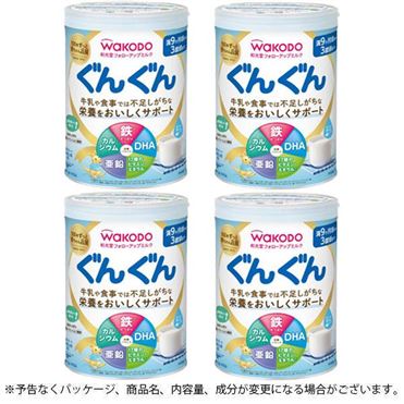 ぐんぐんフォローアップミルク/8缶/おしり拭き付き 楽天市場】和光堂 フォローアップミルク ぐんぐん おしりふき