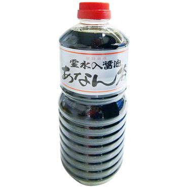 おうちでイオン イオンネットスーパー 飯田醤油 霊水入醤油 あなん谷 1l