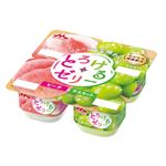 森永乳業 森永とろけるゼリー ピーチ＆マスカット 70g×4