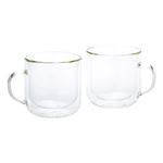ボルミオリ ダブルウォール マグ 240ml 2個入
