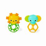 【3ヶ月頃～】Kids2 Oball オーボール ライオン＆エレファント 歯固めボール ベビー