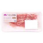 トップバリュ うまみ和豚 国産豚肉ロース うす切り 70g（100gあたり（本体）298円）