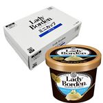 【予約】 【冷凍】【ケース販売】ロッテ レディーボーデンバニラミニ 120ml×6個入 【6月25日～6月29日のお受取り】