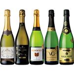 【予約】 世界のスパークリングセット ※全国限定120セット限り 750ml×5本入 【12月5日～12月8日のお受取り】