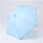 【レイングッズ】さきまるくんジャンプ 長傘 55cm（サックス）