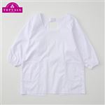 トップバリュ 和割烹着（ホワイト）サイズ 160cm