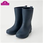 トップバリュ キッズ反射材付きレインブーツ（ダークブルー）サイズ 19cm