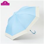 トップバリュ 晴雨長傘55cm（ライトブルー）サイズ 55cm