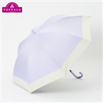 トップバリュ 晴雨長傘55cm（ライトパープル）サイズ 55cm