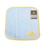 adidas（アディダス）子供用無地タオルハンカチ（アオ）