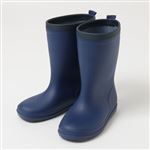 （キッズ）トップバリュ 無地レインブーツ（ネイビー）サイズ 17cm