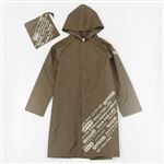 （キッズ）OUTDOOR PRODUCTS（アウトドアプロダクツ）ランダムロゴレインコート ランドセル対応（カーキ）サイズ 150cm