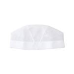 【プール用品】メッシュ海水帽子（ホワイト）サイズ M