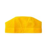 【プール用品】メッシュ海水帽子（イエロー）サイズ LL