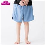 【水着】（男の子）トップバリュ パイピング サーフパンツ（サックス）サイズ 100cm