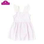 【水着】（女の子）トップバリュ マカロンチェック ワンピース（ピンク）サイズ 120cm