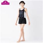 【水着】（女の子）トップバリュ ナンバリングロゴ入り コンビネゾン（ブラック）サイズ 160cm