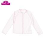 【プール用品】（女の子）トップバリュ スタンダード ラッシュガード（ピンク）サイズ 130cm