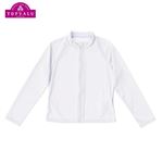 【プール用品】（女の子）トップバリュ スタンダード ラッシュガード（ラベンダー）サイズ 130cm