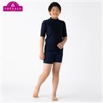 【水着】（男の子）トップバリュ ジャージ セミロング丈パンツ（コイアオ）サイズ 160cm