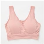 【産前～授乳期】サンリーフ モダール ストレッチ モールドブラトップ（ピンク）サイズ マタニティM