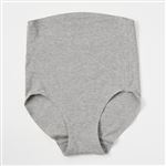 【産前～授乳期】リラックスショーツ 深ばきタイプ（杢グレー）サイズ マタニティ L～LL
