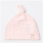 ワンポイント ベビー 帽子（チェリー）