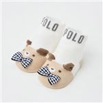POLO 新生児 ソックス（くま）サイズ 7～9cm