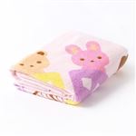 両面パイルバスタオル（ピンク）