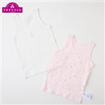 【ベビー】ピースフィットクール タンクトップ 2枚組（うさぎ（オフホワイト））サイズ 110cm