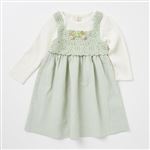 Katie Closet クロシェ編みワンピース（ミントグリーン）サイズ 90cm