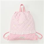 Katie Closet リボン キルトナップサック（ピンク）