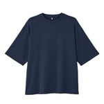 メンズ TVC 遮熱スムース無地五分袖Tシャツ（コイアオ）L ※他サイズは詳細から選択