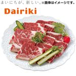 【ダイリキ】 アメリカ産 牛肉骨付ばらカルビ焼肉用（解凍）100g（100gあたり（本体）450円）