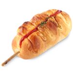 【店内焼きあげパン】 串付きあらびきポークフランク 1個 ※【14時以降のお受取り】