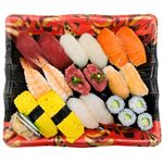 のどぐろが入った10種海鮮の味わい寿司 40貫入【わさびなし】1パック 【8月15日（月）までの配送】