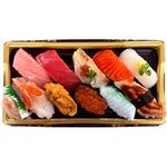 本まぐろ大とろ入りお盆のごちそう握り寿司 1パック 【8月12日～8月14日のお受取り】【10時から12時配送不可】