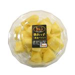 フィリピンなどの国外産 パインブロック（大）約400g入（100gあたり（本体）158円）1パック