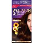 ウエラジャパン ウエラトーン2＋1 クリームタイプ 4B ダークピュアブラウン 1個