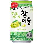 眞露 チャミボール マスカット 350ml