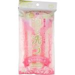 【泡タイプ】サンファブレス 泡で洗う 泡が溢れるふわふわタオル ピンク 1枚