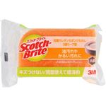 3Mジャパン Scotch－brite（スコッチ・ブライト）抗菌ウレタンスポンジたわし（リーフ型／3層）1個