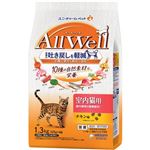 【ペット用】ユニ・チャーム AllWell 10種の自然素材 室内猫用 チキン味 1.3kg（325g×4袋）