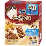【ペット用】ユニ・チャーム 銀のスプーン 三ツ星グルメ お魚味クリーム お腹の健康ケア まぐろ味レシピ 3種のアソート 180g（18g×10袋）