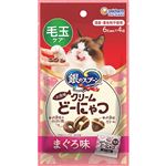 【ペット用】ユニ・チャーム 銀のスプーン おやつ お魚味クリームどーにゃつ 毛玉ケア まぐろ味 24g