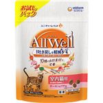 【ペット用】ユニ・チャーム AllWell 10種の自然素材 室内猫用 サーモン＆ツナ味 110g