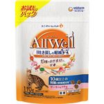 【ペット用】ユニ・チャーム AllWell 10種の自然素材 10歳以上の腎臓の健康維持用 サーモン＆ツナ味 110g